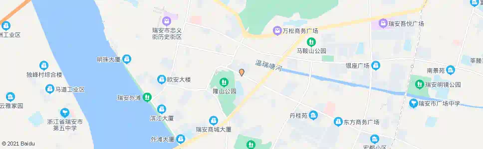 温州隆山公园_公交站地图_温州公交_妙搜公交查询2025