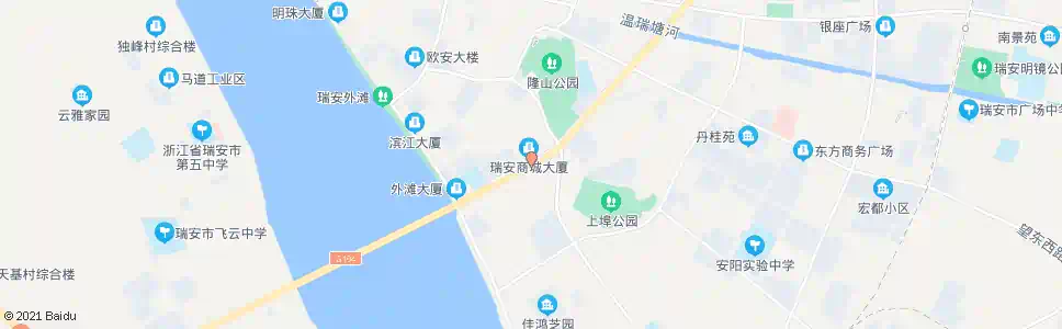 温州商城大厦_公交站地图_温州公交_妙搜公交查询2025