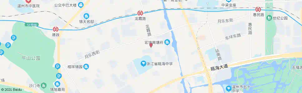 温州瓯北邮政局_公交站地图_温州公交_妙搜公交查询2025