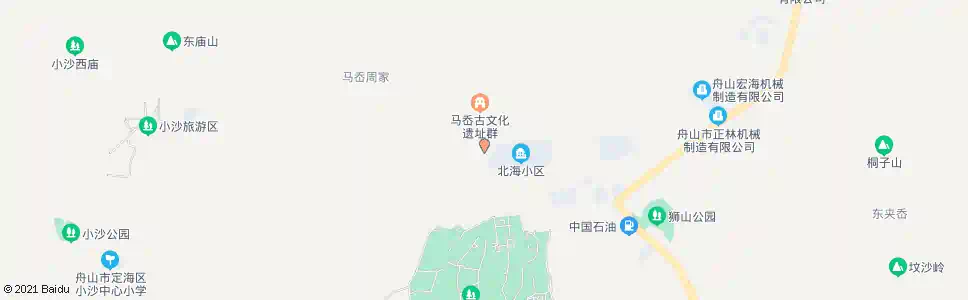 舟山安家_公交站地图_舟山公交_妙搜公交查询2025
