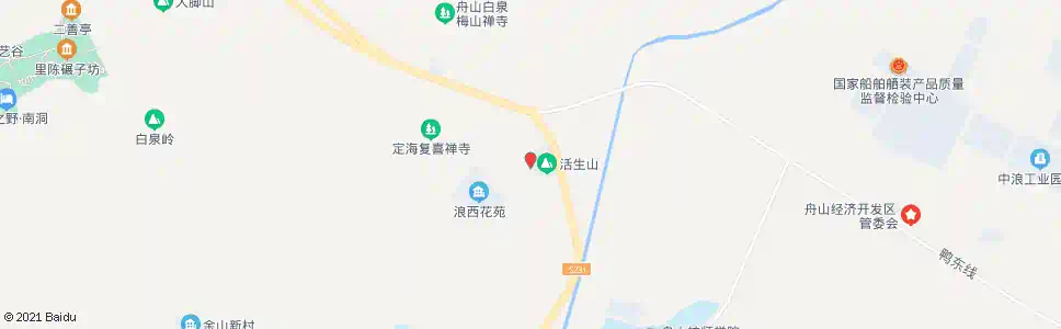 舟山柯梅窑厂_公交站地图_舟山公交_妙搜公交查询2025