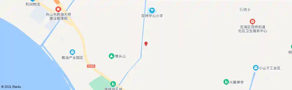 舟山观溪头_公交站地图_舟山公交_妙搜公交查询2025