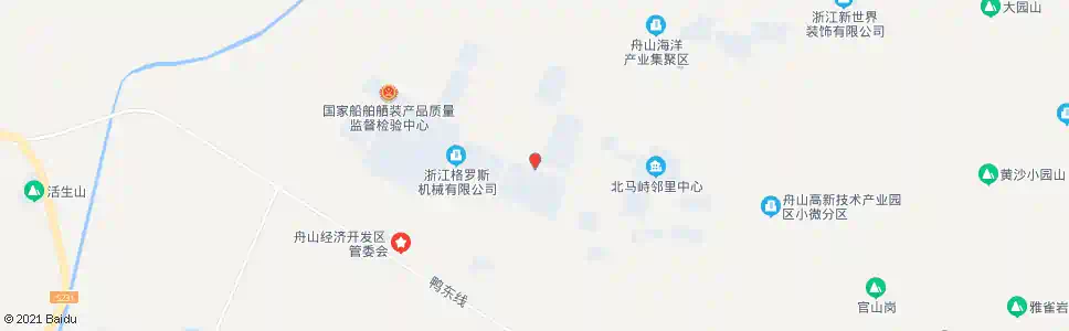舟山新马大道_公交站地图_舟山公交_妙搜公交查询2025
