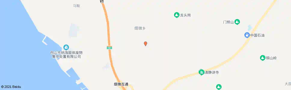 舟山烟墩路口_公交站地图_舟山公交_妙搜公交查询2025