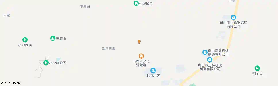 舟山三星社区_公交站地图_舟山公交_妙搜公交查询2025