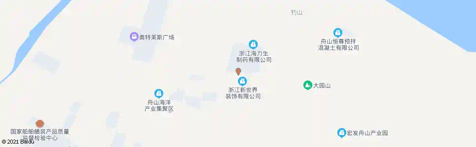 舟山六春岙_公交站地图_舟山公交_妙搜公交查询2025