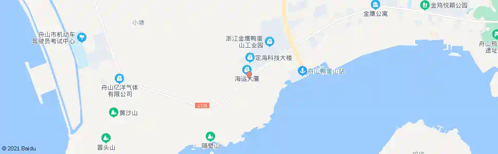 舟山老虎山_公交站地图_舟山公交_妙搜公交查询2025