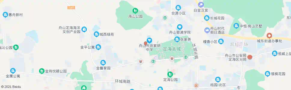 舟山滕坑湾_公交站地图_舟山公交_妙搜公交查询2025