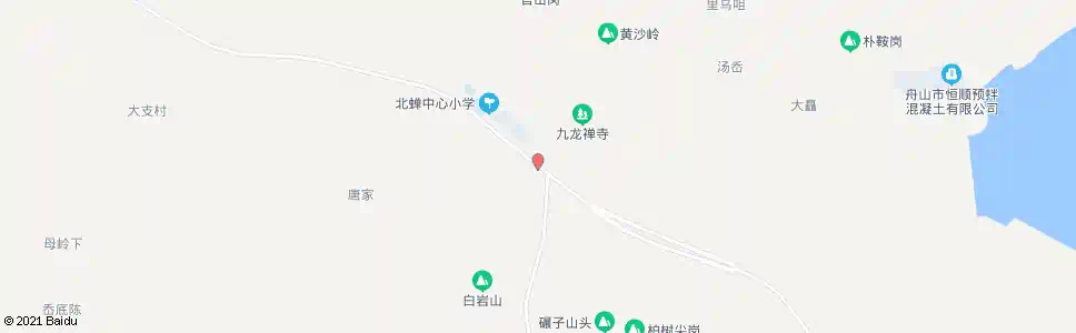 舟山洪家桥头_公交站地图_舟山公交_妙搜公交查询2025