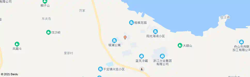 舟山干览镇政府_公交站地图_舟山公交_妙搜公交查询2025