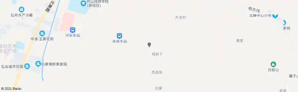 舟山岙底陈_公交站地图_舟山公交_妙搜公交查询2025