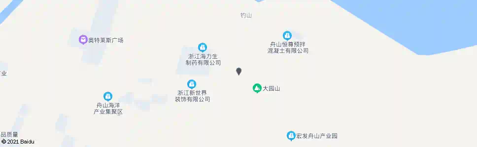舟山钓门(后沙头)_公交站地图_舟山公交_妙搜公交查询2025