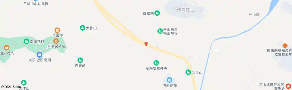 舟山柯梅岭墩_公交站地图_舟山公交_妙搜公交查询2025