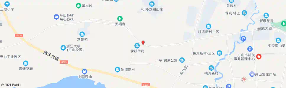 舟山高云水库_公交站地图_舟山公交_妙搜公交查询2025
