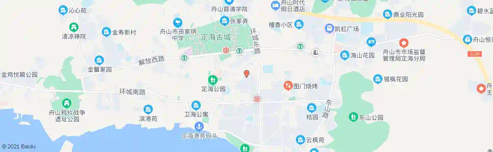 舟山新村2_公交站地图_舟山公交_妙搜公交查询2025