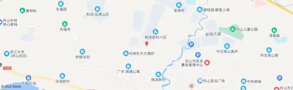 舟山东方润园_公交站地图_舟山公交_妙搜公交查询2025