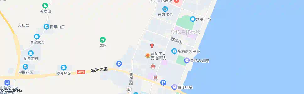 舟山海景颐园_公交站地图_舟山公交_妙搜公交查询2025