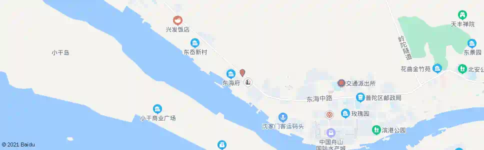 舟山茶湾墩头_公交站地图_舟山公交_妙搜公交查询2025