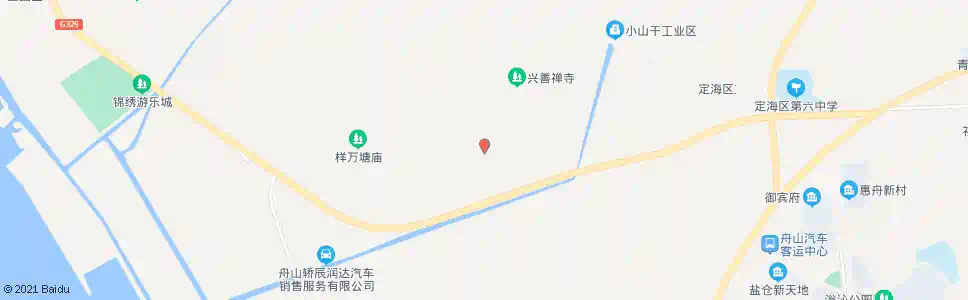 舟山庆胜村_公交站地图_舟山公交_妙搜公交查询2025