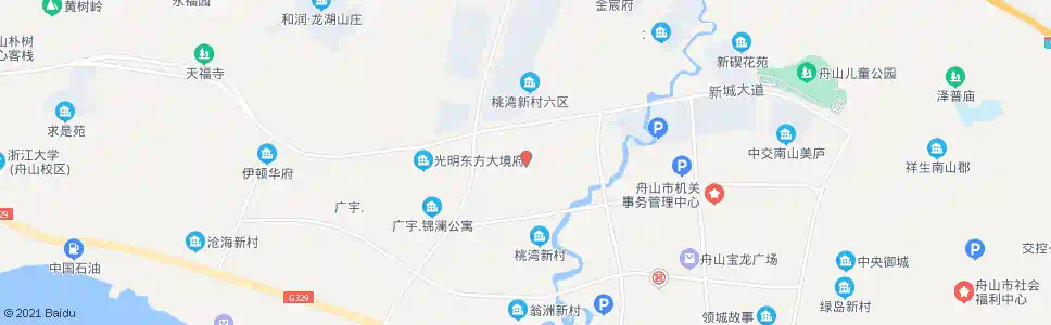 舟山东方润园南门_公交站地图_舟山公交_妙搜公交查询2025