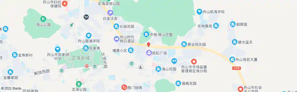 舟山昌洲花苑_公交站地图_舟山公交_妙搜公交查询2025