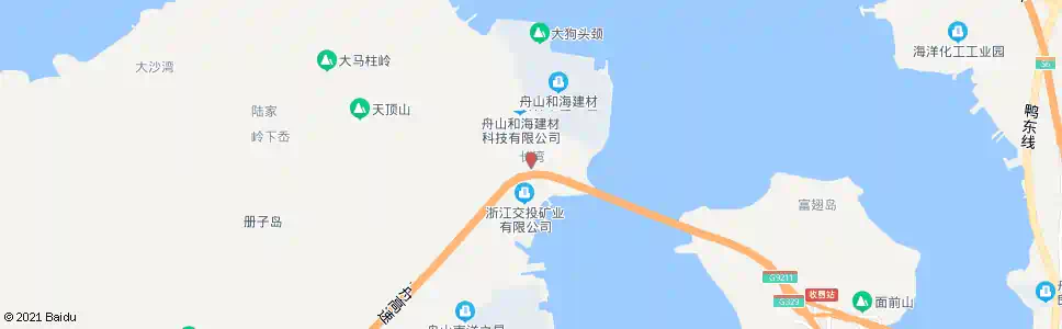 舟山长湾_公交站地图_舟山公交_妙搜公交查询2025