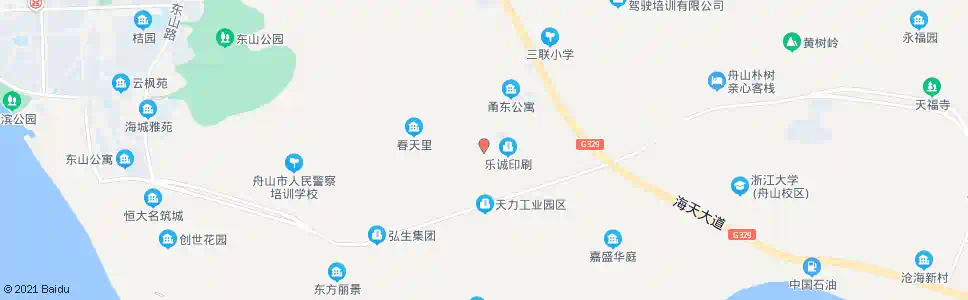舟山甬东村_公交站地图_舟山公交_妙搜公交查询2025