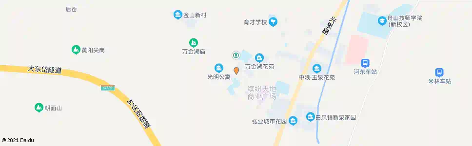 舟山白泉车站_公交站地图_舟山公交_妙搜公交查询2025