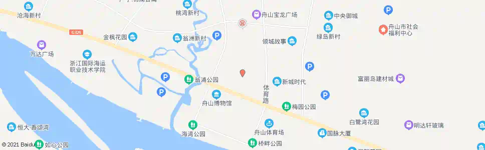 舟山新村一_公交站地图_舟山公交_妙搜公交查询2025