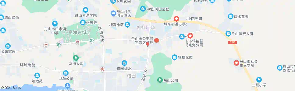 舟山骨伤医院_公交站地图_舟山公交_妙搜公交查询2025