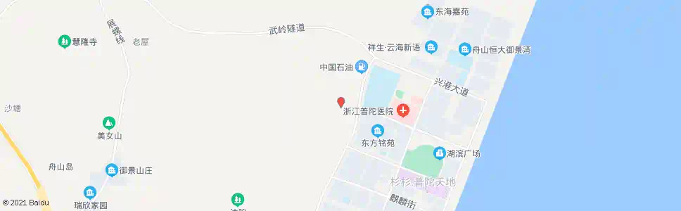 舟山陈家后_公交站地图_舟山公交_妙搜公交查询2025