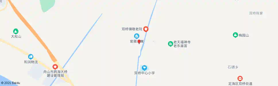 舟山双桥镇政府_公交站地图_舟山公交_妙搜公交查询2025