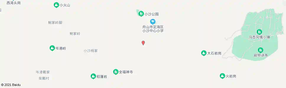 舟山花厅村_公交站地图_舟山公交_妙搜公交查询2025