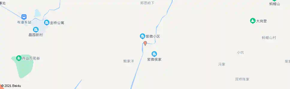 舟山侯家_公交站地图_舟山公交_妙搜公交查询2025