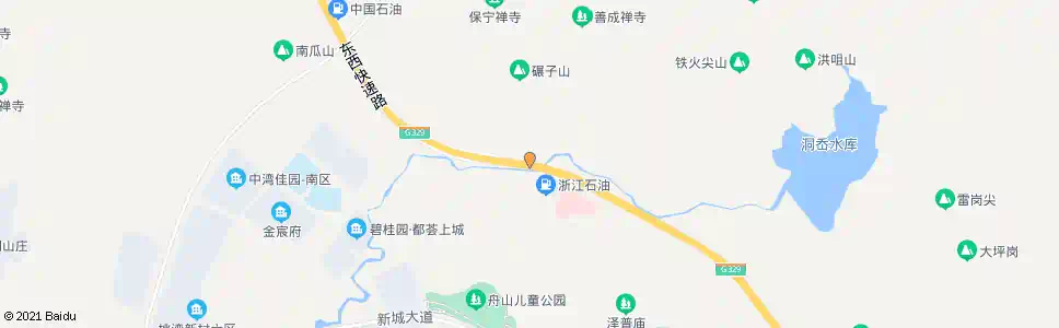 舟山新城村_公交站地图_舟山公交_妙搜公交查询2025