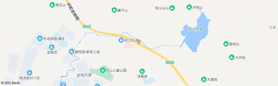 舟山上南山_公交站地图_舟山公交_妙搜公交查询2025