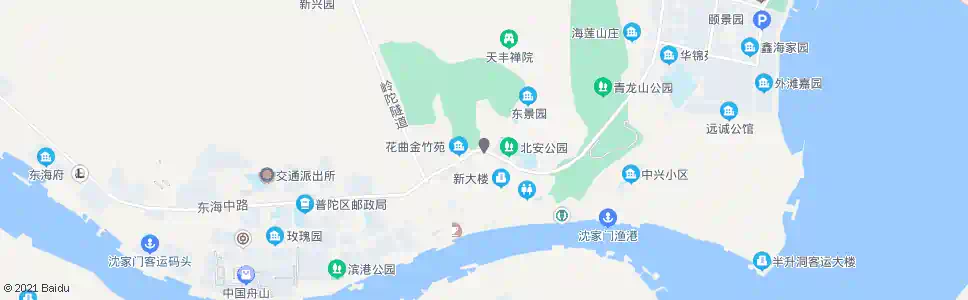 舟山隧道南站_公交站地图_舟山公交_妙搜公交查询2025