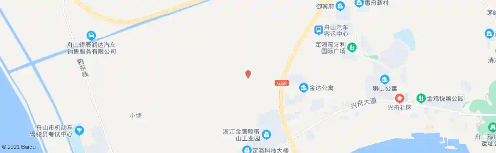 舟山上游村_公交站地图_舟山公交_妙搜公交查询2025