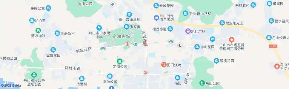 舟山双拥广场_公交站地图_舟山公交_妙搜公交查询2025