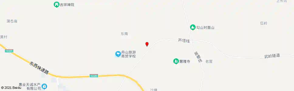 舟山洪洞岙_公交站地图_舟山公交_妙搜公交查询2025