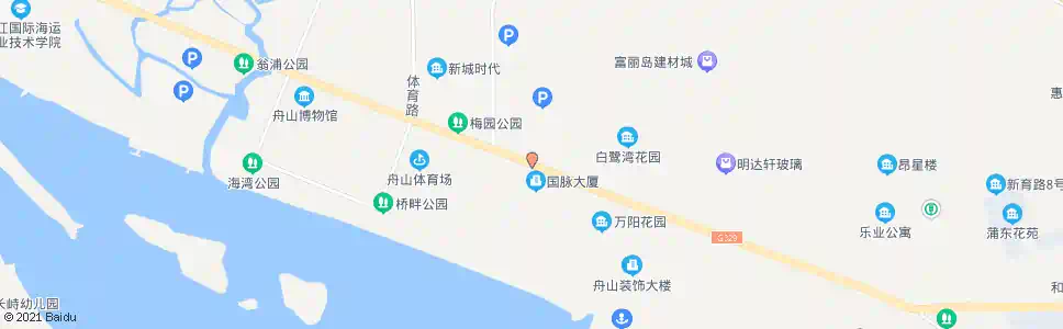 舟山万塘_公交站地图_舟山公交_妙搜公交查询2025