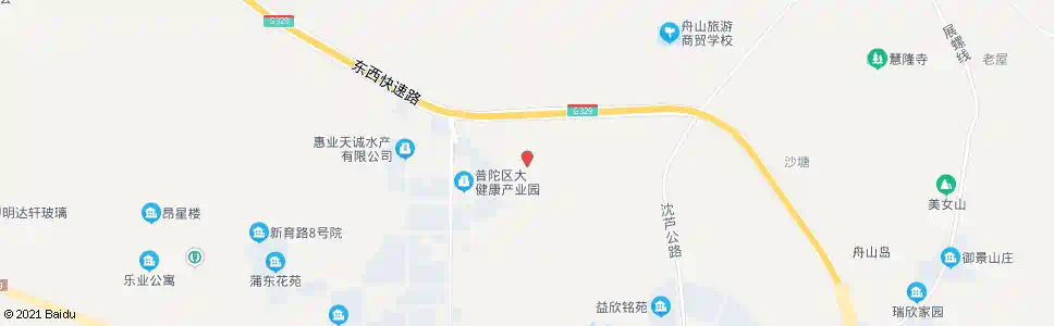 舟山观碶头_公交站地图_舟山公交_妙搜公交查询2025