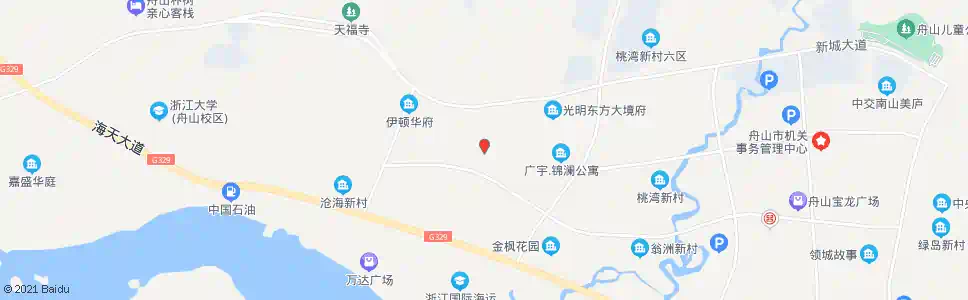 舟山舟山中学_公交站地图_舟山公交_妙搜公交查询2025