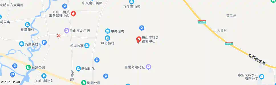 舟山东荡田_公交站地图_舟山公交_妙搜公交查询2025