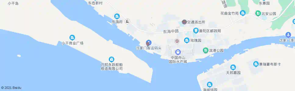 舟山墩头_公交站地图_舟山公交_妙搜公交查询2025