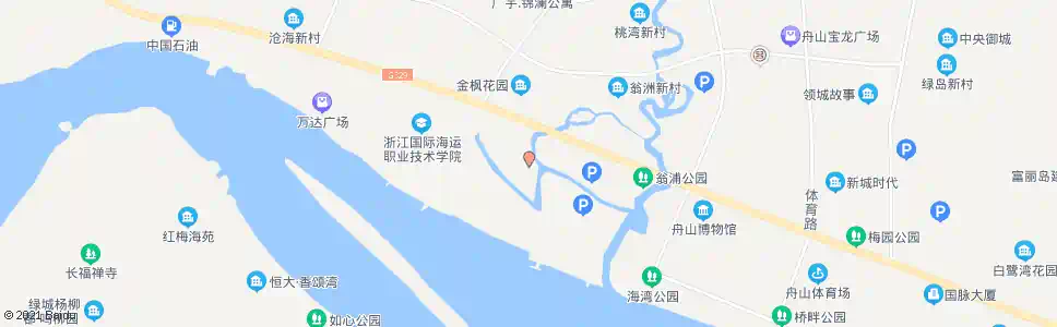 舟山田螺峙_公交站地图_舟山公交_妙搜公交查询2025