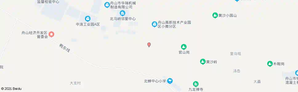 舟山外沙厅_公交站地图_舟山公交_妙搜公交查询2025