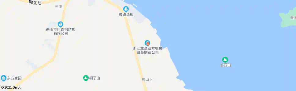 舟山老鹰山咀_公交站地图_舟山公交_妙搜公交查询2025