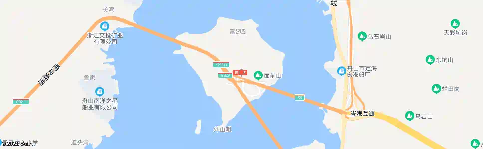 舟山富翅_公交站地图_舟山公交_妙搜公交查询2025