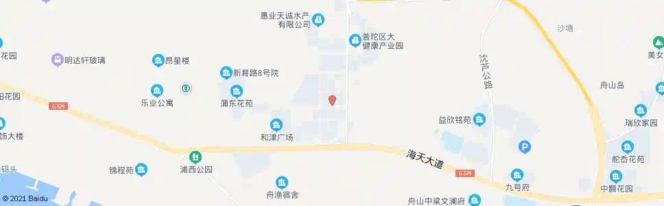 舟山花坛_公交站地图_舟山公交_妙搜公交查询2025